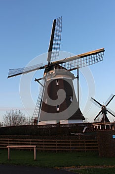 Windmill in the Tweemanspolder, Zevenhuizen