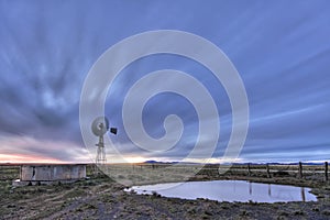 Windmill Twilight