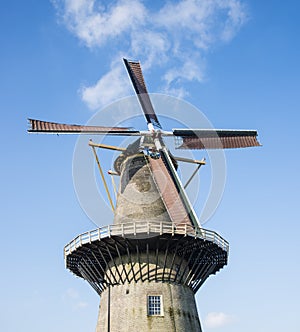 Windmill in vlaardingen Holland