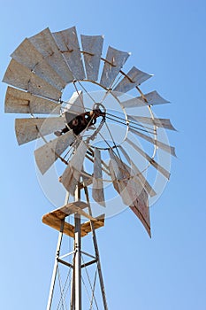 Windmill for Water Well Pump Closeup