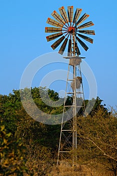 Windmill at a Waterhole