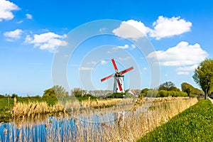 Windmill in West Flanders / Belgium