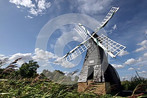 Windmill at Wicken Fen photo