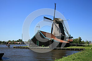 Windmill in Zaanse Schans