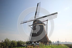 Windmill in Zevenhuizen, mill nr 2 of the Molenviergang Zevenhuizen photo