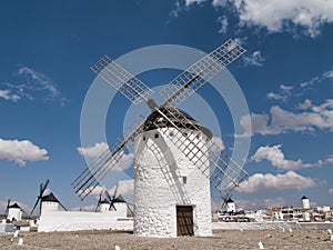 Windmills in Campo de Criptana