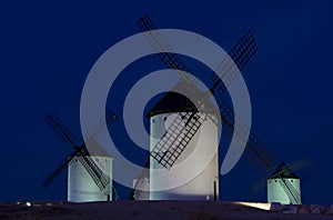 Windmills in Campo de Criptana photo