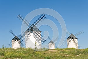 Windmills at Campo de Criptana photo