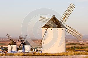 windmills, Campo de Criptana, Castile-La Mancha, Spain photo