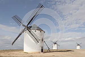 Windmills at Campo de Criptana, Ciudad Real, Spain