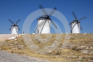 Windmills - Campo de Criptana - La Mancha - Spain photo