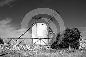 Windmills in Castile La Mancha