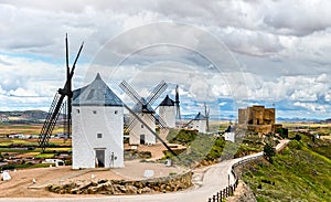 Windmills and Castle Consuegra, Castile-La Mancha