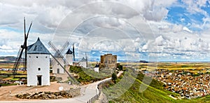 Windmills and Castle Consuegra, Castile-La Mancha