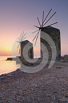 Windmills of Chios.