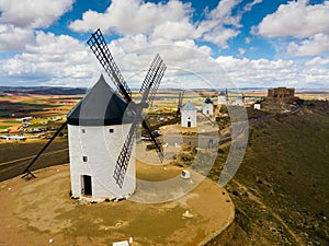 Windmills of Consuegra in Castilla-La Mancha