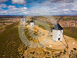 Windmills of Consuegra in Castilla-La Mancha