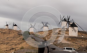 Windmills of Consuegra in Castilla la Mancha