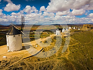 Windmills of Consuegra in Castilla-La Mancha