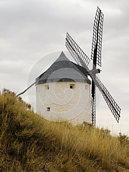 Consuegra windmills In the region of La Mancha, on the top of the hill Calderico photo