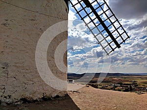 Windmills in Consuegra. Spain