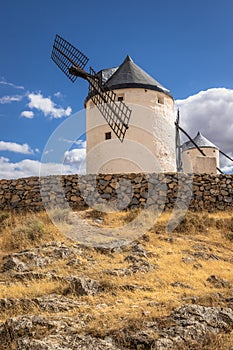 Windmills of Consuegra at Sunrise , Castilla-La Mancha, Spain