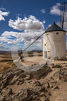 Windmills of Consuegra at Sunrise , Castilla-La Mancha, Spain