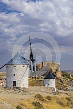 Windmills in Consuegra, Toledo, Castilla La Mancha, Spain photo