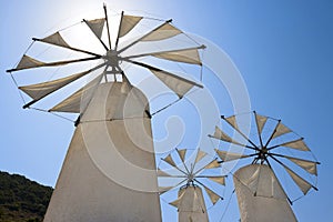 Windmills. Crete