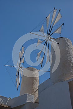 Windmills, Crete, Greece