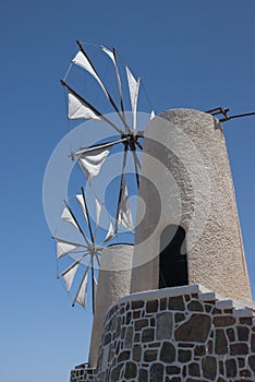 Windmills, Crete, Greece