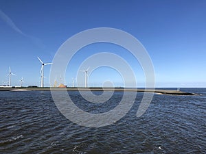 Windmills in the Eemshaven