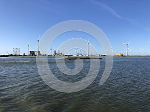 Windmills in the Eemshaven