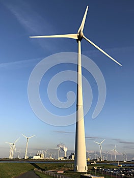 Windmills in the Eemshaven