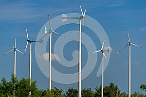 Windmills for electric power production in Royal Initiative Project