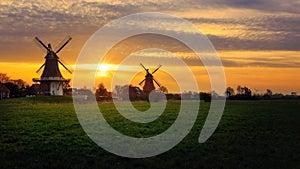 Windmills in Greetsiel