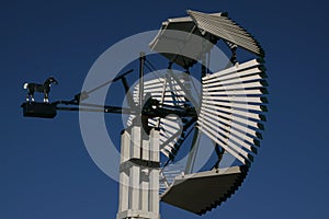 Windmills in the heartland across America pumping water for livestock