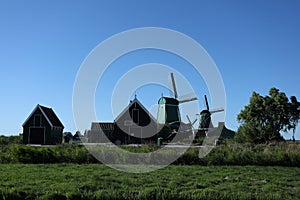 Windmills In Holland