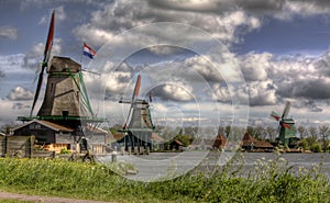 Windmills in Holland