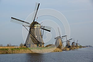 Windmills in Holland