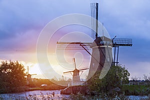 Windmills at Kinderdijk