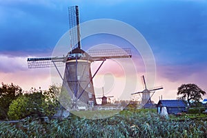 Windmills at Kinderdijk