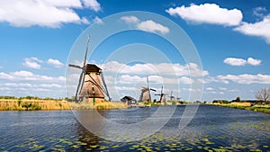 Windmills of Kinderdijk, Holland