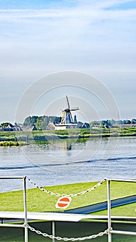 Windmills in Kinderdijk, Holland