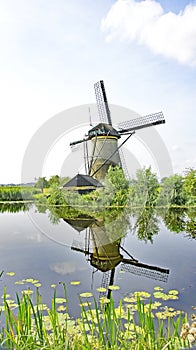 Windmills in Kinderdijk, Holland