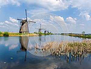 Windmills of Kinderdijk Holland