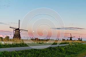 Windmills of kinderdijk, Holland