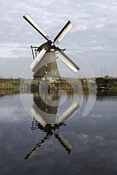 Windmills in Kinderdijk Holland