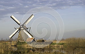 Windmills in Kinderdijk Holland