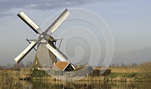 Windmills in Kinderdijk Holland